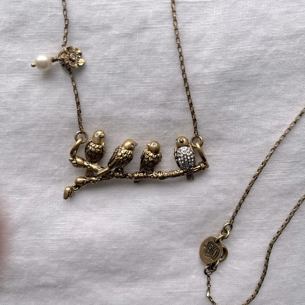 Juicy Couture Bird Necklace